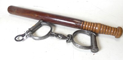 Lot 391 - A late 19th/early 20th century turned wooden...