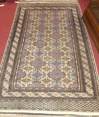 Lot 1172 - A Persian woollen Jaldar rug, with stylised...