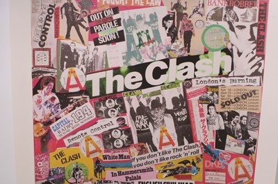 Lot 1307 - Mal-One, The Class Of '76 - The Clash,...