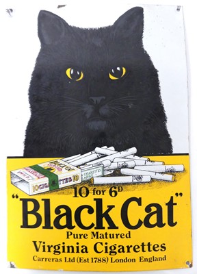 Lot 193 - A reproduction enamel on metal adverstising...