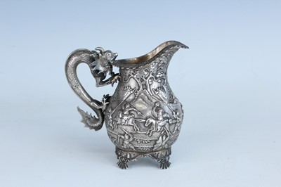 Lot 57 - Two Chinese silver export vessels, circa 1900...