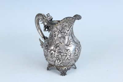 Lot 57 - Two Chinese silver export vessels, circa 1900...