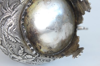 Lot 57 - Two Chinese silver export vessels, circa 1900...