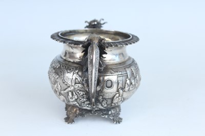 Lot 57 - Two Chinese silver export vessels, circa 1900...