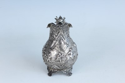 Lot 57 - Two Chinese silver export vessels, circa 1900...
