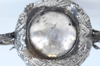 Lot 57 - Two Chinese silver export vessels, circa 1900...