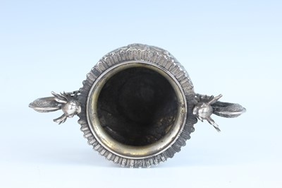 Lot 57 - Two Chinese silver export vessels, circa 1900...