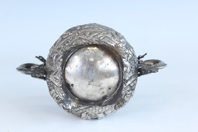Lot 57 - Two Chinese silver export vessels, circa 1900...