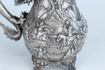 Lot 57 - Two Chinese silver export vessels, circa 1900...