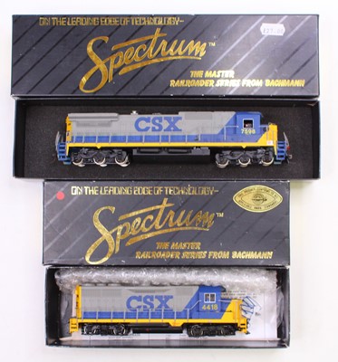 Lot 670 - Two HO gauge Bachmann Spectrum locos to...