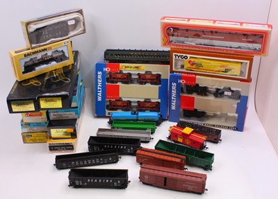 Lot 712 - One tray containing various HO gauge American...