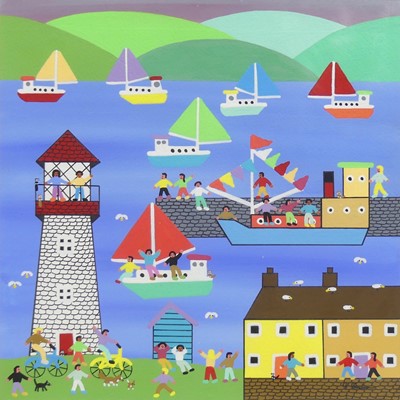 Lot 264 - Gordon Barker (b.1960) - Here Comes Summer,...
