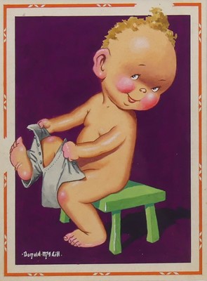 Lot 278 - Donald McGill (1875-1962) - All Right Girls, I'...