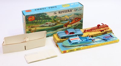 Lot 1398 - Corgi Toys gift set No. 31 Buick Riviera Boat...
