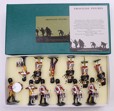Lot 1695 - Frontline Figures PDB7 white metal British...