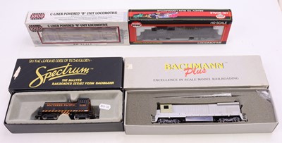 Lot 698 - Four HO gauge locos to include a Model Power...