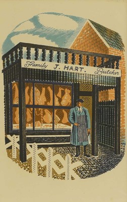 Lot 231 - Eric Ravilious (1903-1942) - Family Butcher,...