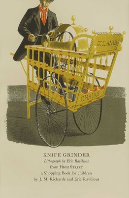 Lot 233 - Eric Ravilious (1903-1942) - Knife Grinder,...