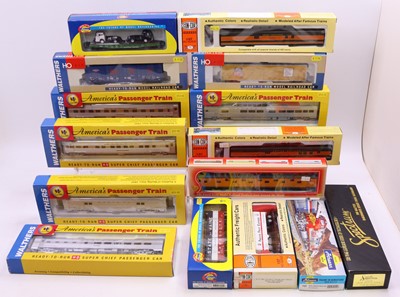 Lot 715 - One tray containing various HO gauge American...
