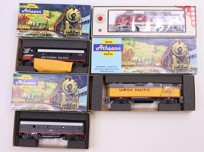 Lot 699 - Four HO gauge locos to include an Athearn...