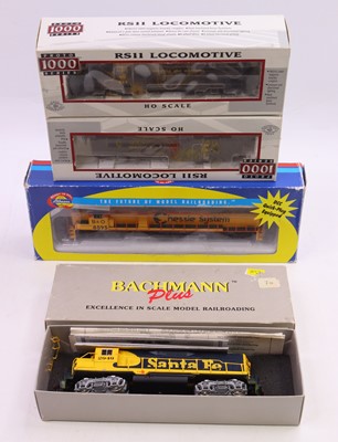 Lot 704 - Four HO gauge locos to include a Proto 1000...