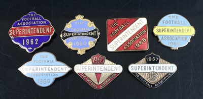 Lot 1539 - A collection of seven Football Assocoation...