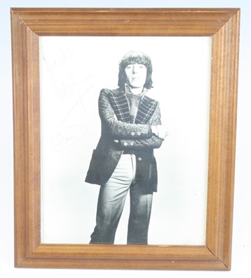 Lot 1263 - Bill Wyman, a black and white image as removed...