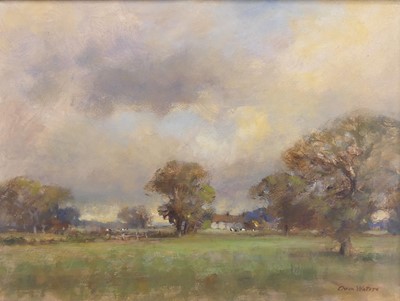 Lot 344 - Owen Waters (1916-2004) - Evening light,...