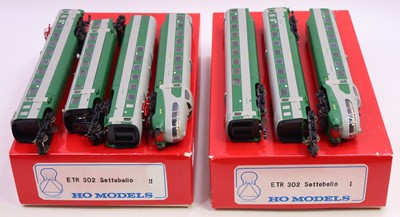 Lot 635 - HO Models HO gauge ETR 300 Settebello 7 car...