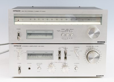 Lot 1435 - A Hitachi seperates stereo system, components...