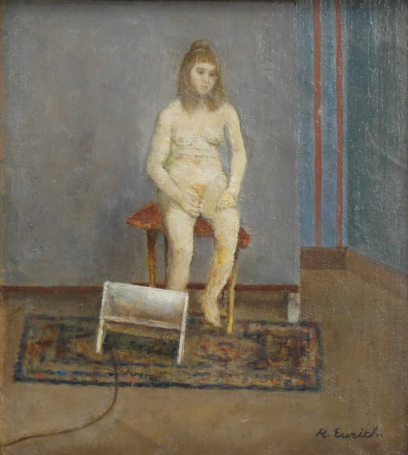 Lot 298 - Richard Eurich OBE RA (1903-1992) - The Model,...