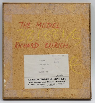 Lot 298 - Richard Eurich OBE RA (1903-1992) - The Model,...
