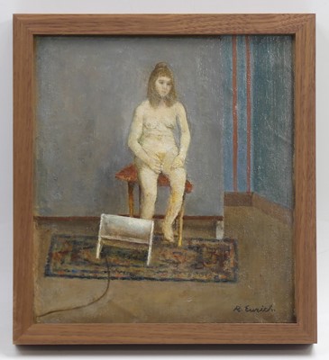 Lot 298 - Richard Eurich OBE RA (1903-1992) - The Model,...