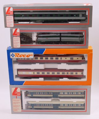 Lot 643 - Four HO gauge locos to include a Lima FS E.646...