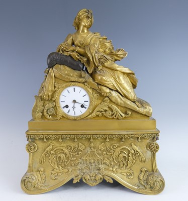 Lot 2476 - An early 19th century French gilt bronze...