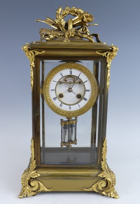 Lot 2475 - A late 19th century French gilt bronze...