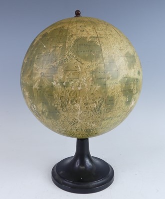 Lot 2401 - A rare 10" diameter USSR lunar globe, Moscow...