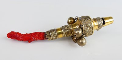 Lot 2108 - An early 19th century silver-gilt babies...