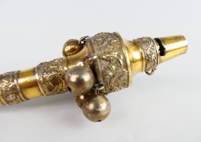 Lot 2108 - An early 19th century silver-gilt babies...