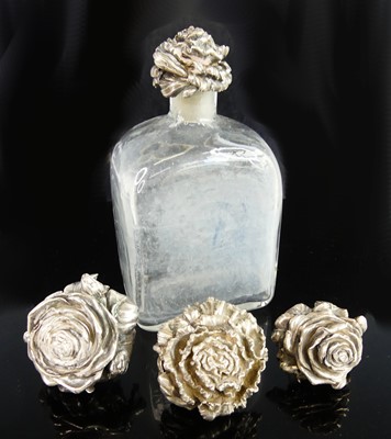 Lot 2100 - A set of four early 20th century French cast...