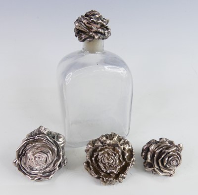 Lot 2100 - A set of four early 20th century French cast...