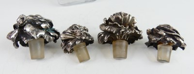 Lot 2100 - A set of four early 20th century French cast...