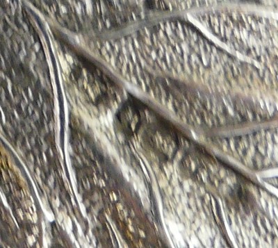 Lot 2102 - A collection of five silver decanter collars,...