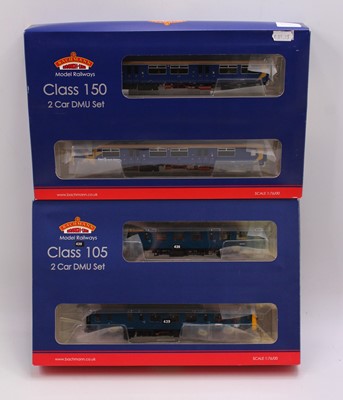 Lot 566 - Two Bachmann Branch-Line 00 gauge 2-car DMU,...