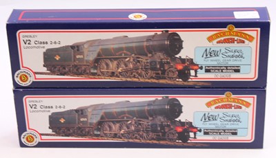 Lot 531 - Two Bachmann Branch-Line class V2, 2-6-2 locos...