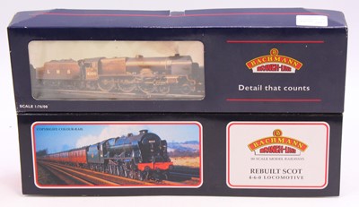 Lot 529 - Two Bachmann Branch-Line 4-6-0 locos & tenders:...