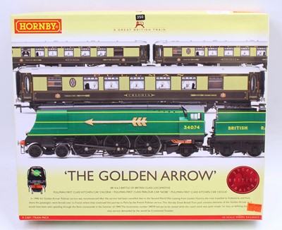 Lot 390 - R2369 Hornby Train Pack ‘The Golden Arrow’...