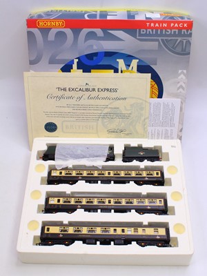 Lot 413 - R2308M Hornby Train Pack ‘The Excalibur...