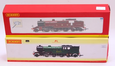 Lot 467 - Two Hornby 2-6-4 tank locos, DCC ready, both...