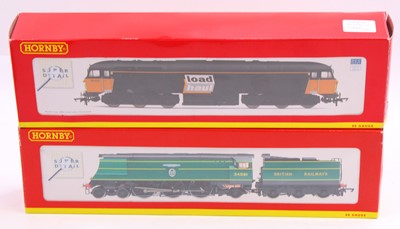 Lot 472 - Two Hornby locos: R2751 ‘Loadhaul’ Co-Co...